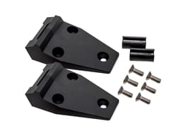 GA1152B-A — Aluminium Defender Bonnet Hinge Black