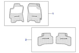 C2D7785 — Rubber mats - Rear