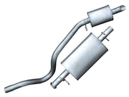 ESR2391-A — Centre and Rear Silencer (without Catalyst) 300TDI