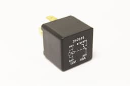 T4N15705-A — Relay - 40 amp - 5 pin connector, black
