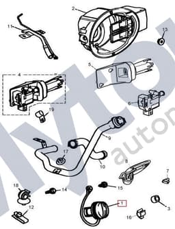 XR854780 — Fuel Filler Cap