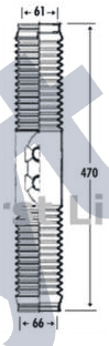 QEY100080-A — Steering Rack Boot Kit