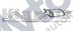 ESR1699-O — Rear Exhaust Pipe