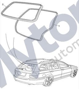 C2S43407 — Tailgate Seal