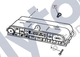 JLM20308 — Instrument panel - indicator lamp (bulb) - Blue