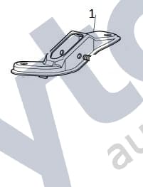 C2S14702 — Rear L/H mounting bracket - AWD