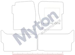 LD02/1-A — Landrover Discovery 2 98-04 - Tailored Mats (Alternative)
