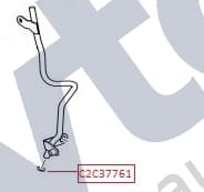 C2C37761 — Dipstick guide tube - O Ring seal