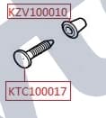 KTC100017 — Door casing - Push in fir tree clip