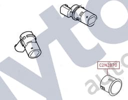 C2N2870 — Parking sensor - Mounting bracket