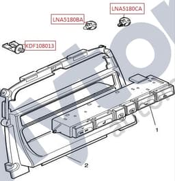 LNA5180BA — Console - Bulb - Clear