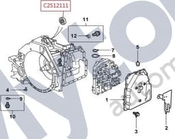 C2S12111 — Automatic gearbox - Oil seal