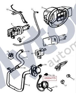 XR854779 — Fuel filler cap
