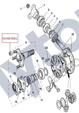 NV607041 — Locknut - various applications