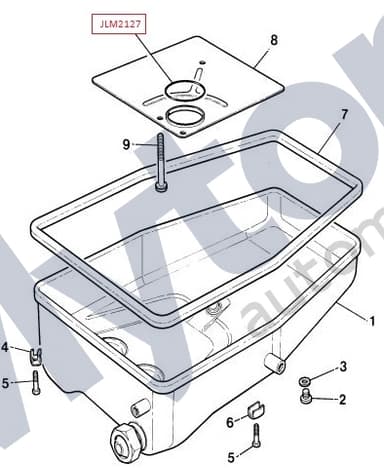 Oil sump pan - O-Ring