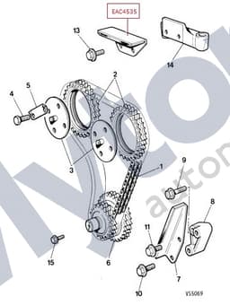 EAC4535 — Timing Chain Damper - Upper
