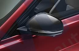 C2P24177 — Door Mirror Back Cover - Carbon Fibre LH