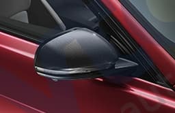 C2P24176 — Door Mirror Back Cover - Carbon Fibre RH