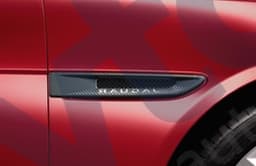 T2H6209 — Side Power Vent - Carbon Fibre, Right Side