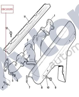 EBC10199 — Exhaust Manifold - Gasket