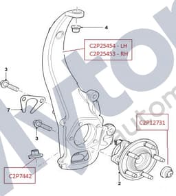 C2P12731 — Hub Nut