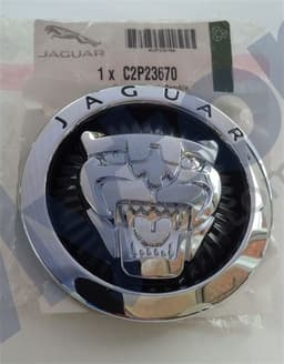 C2P23670 — Radiator Grille Badge - Black