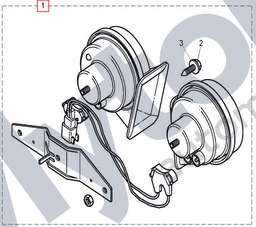 XR852049 — Horn - Low & High
