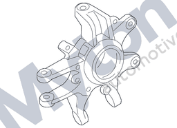 C2C33604 — Rear Hub Carrier - LH