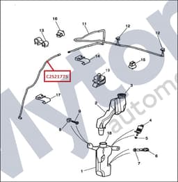 C2S21775 — Screenwash system - Hose