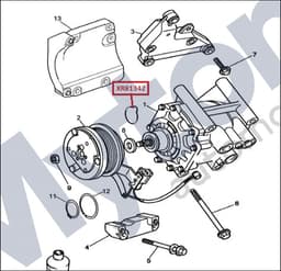 XR81342 — Air Con compressor - O Ring