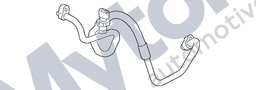 C2C21706 — Air con hose - Compressor to condensor