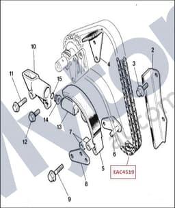 EAC4519 — Primary Timing Chain - Lower