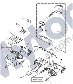 XR856514 — Bonnet/Hood latch