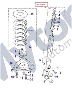 NT606041J — Locking Nut