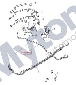 C2S44771 — Fuel hose - Diesel