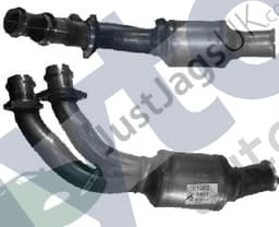 EBC8347-A — Exhaust Downpipe & Catalyst - Front LH