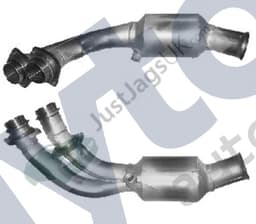EBC8346-A — Exhaust Downpipe & Catalyst - Front RH