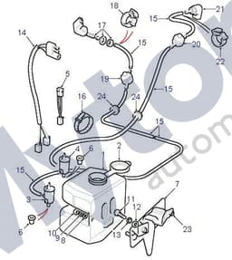 AMR3849 — Washer Pump Link Lead