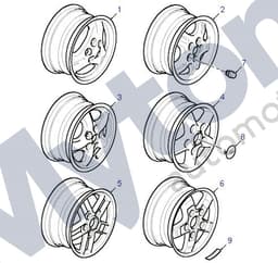 ANR3679-O — Wheel Nut