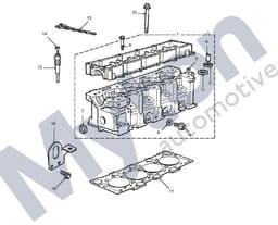 LVB100920-A — Gasket Cylinder Head 2 hole