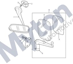 MTC5083-A — Mirror Arm Exterior