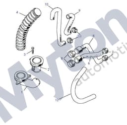 NRC2523-A — Heater Hose