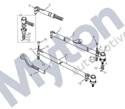 NRC3226-O — Drag Link Tube