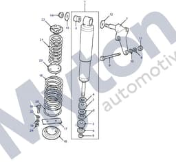 NRC6389-A — Coil Spring - Rear