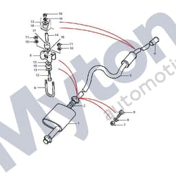 NTC1800-A — Exh Rear Silencer