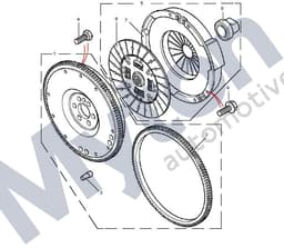 UQB100690-O — Clutch Plate