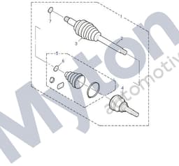 TDR000100-O — Boot Kit Freelander