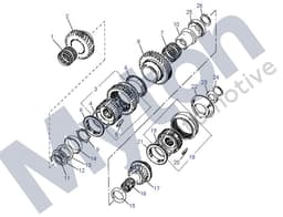 TUK10011L-A — Bearing