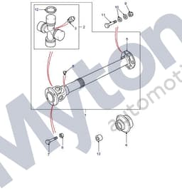 TVB000140-O — Propshaft
