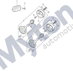 XFD500010-O — Lamp Without Plinth